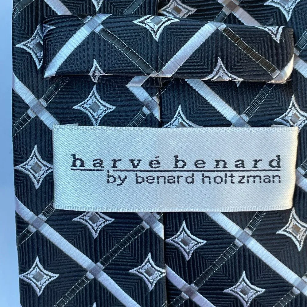 Harve Benard Mens Multicolor Classic Neck Tie - Picture 5 of 8